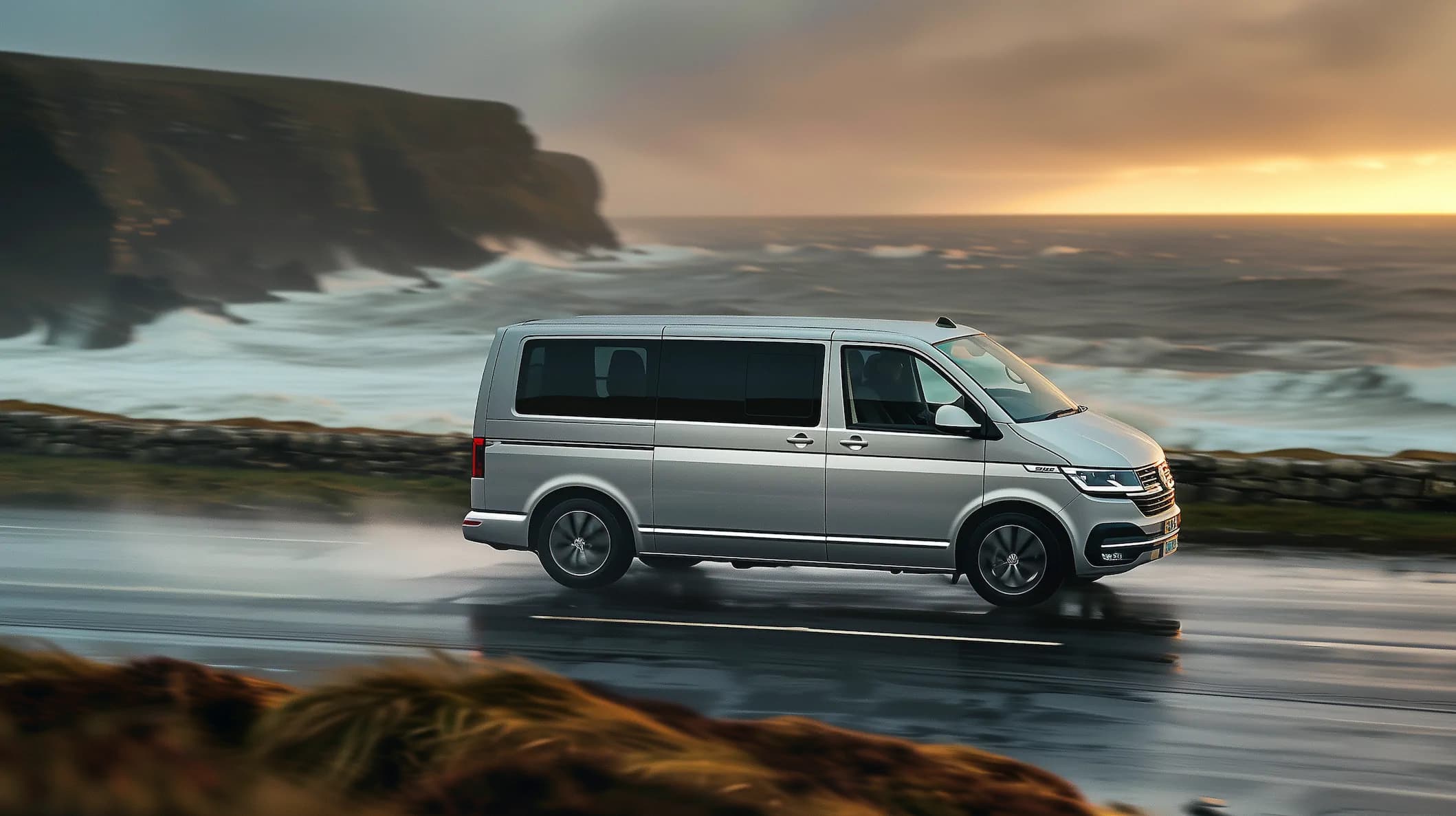 Private chauffeur vehicle ready for executive travel in Dublin and across Ireland