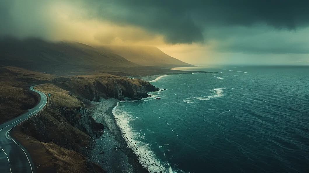 Keem Beach amphitheatre on a private Achill Island tour