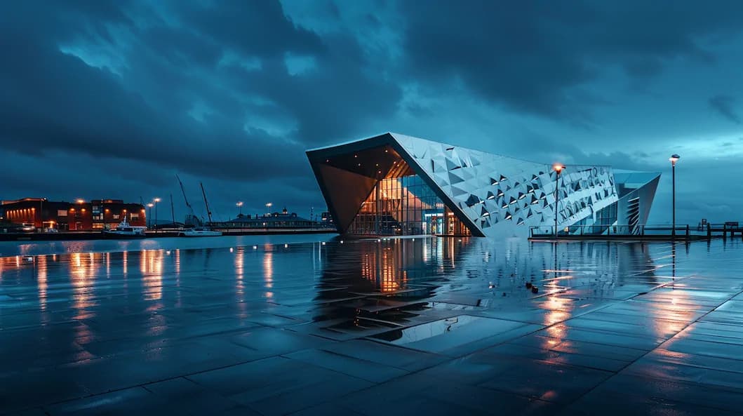Titanic Belfast museum building on a private Belfast city tour