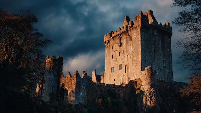 Blarney Castle and gardens on a private Cork heritage tour